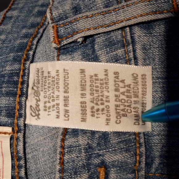 Womens Levis jeans Stretch low rise bootcut - Picture 2 of 12